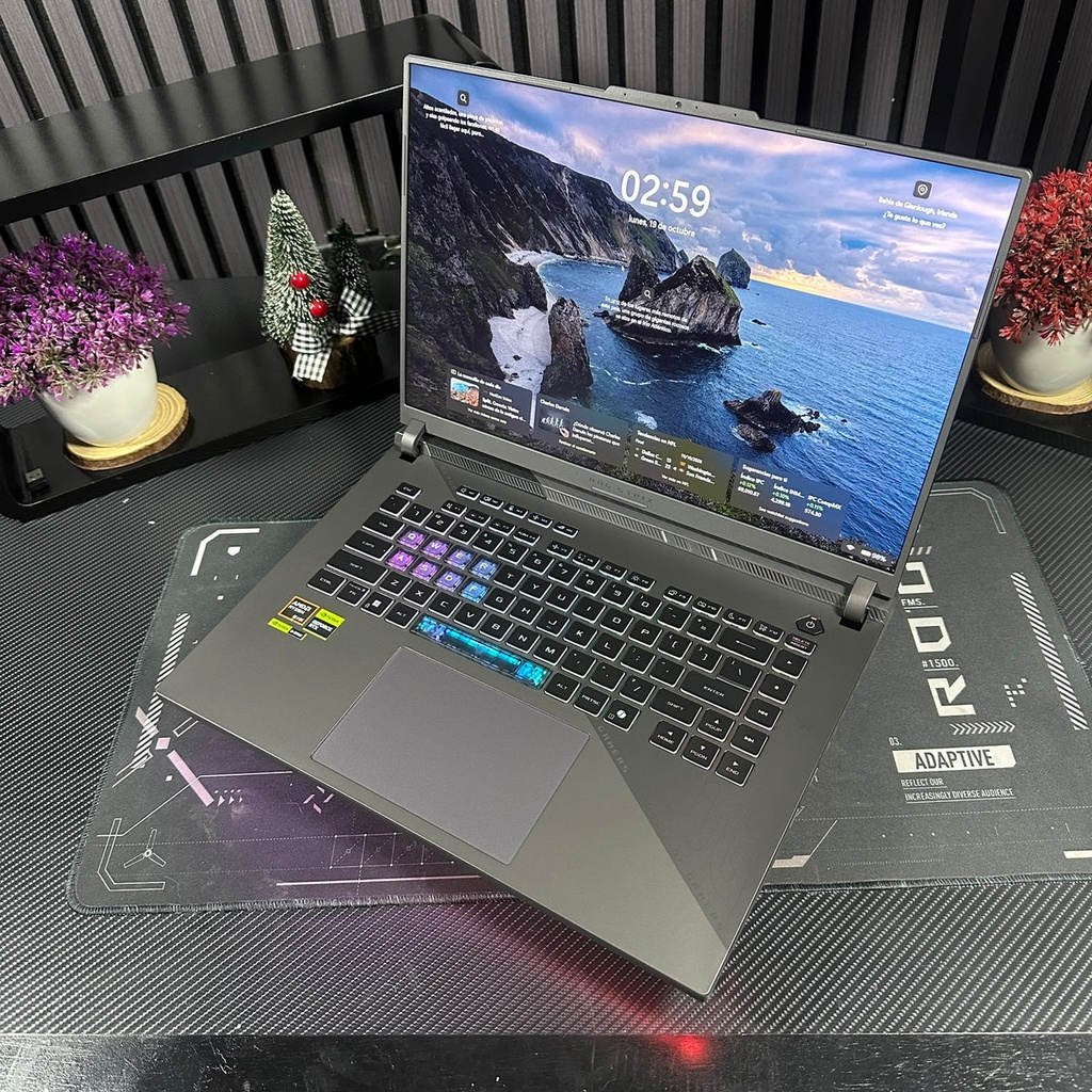 [GK1361] ASUS ROG STRIX G16 / RYZEN 9 8940HX / RTX 5070 / 16GB DDR5 / 1TB / 16" FHD+ 165Hz (Excelente)